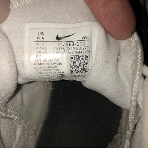 Nike Zoom HyperCourt Hyperspeed Court CI2964-100 Volleyball Shoe, White, 9.5 - Picture 11 of 11